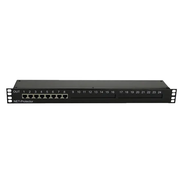 19-Inch Rackmount Surge Suppressor for Networking Equipment