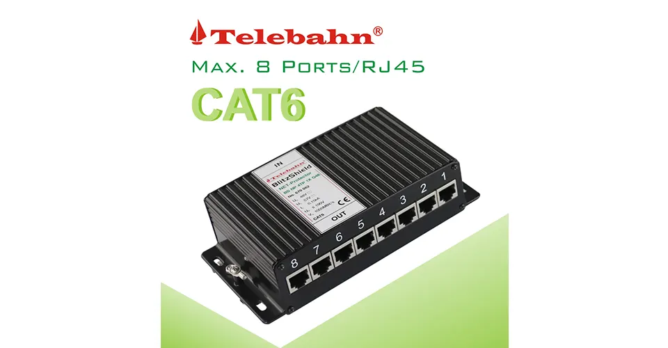 Ethernet Surge Protector for POE Switch