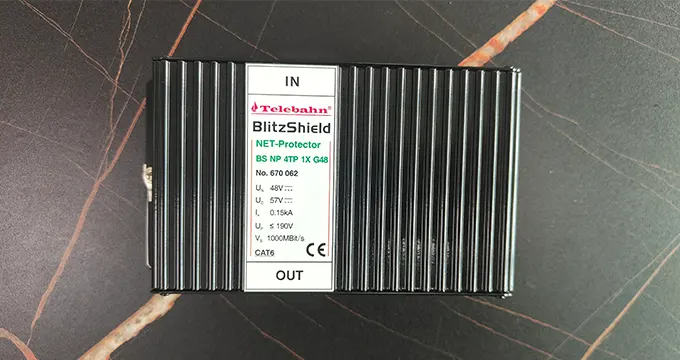 Power over Ethernet Switch Surge Suppressor