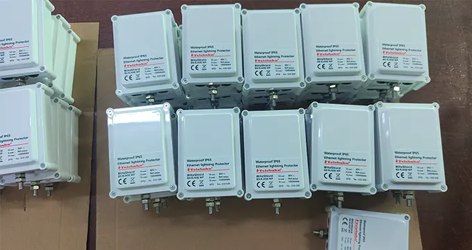 Outdoor Surge Protector for Gigabit Networks