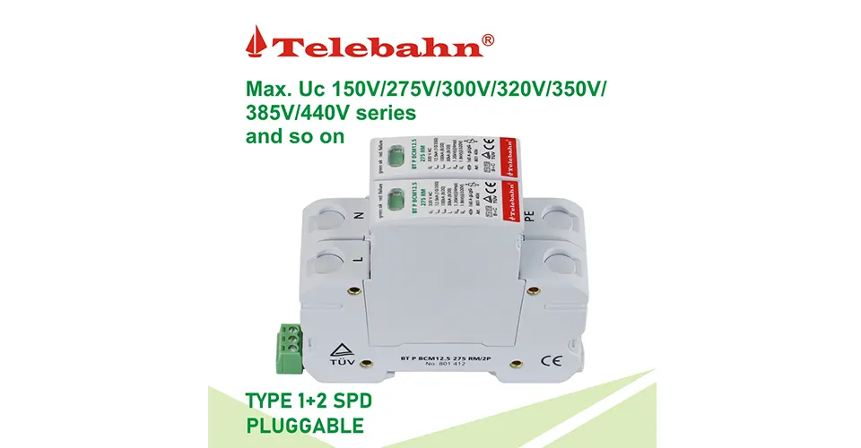 12.5kA Surge Protection for Residential and Commercial Installations