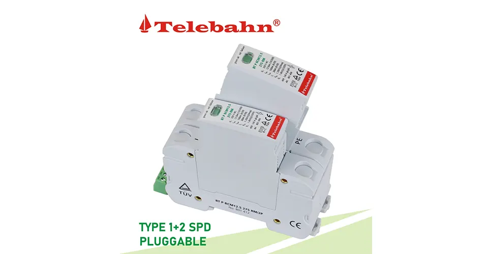 T1+T2 12.5kA Surge Protection for AC Systems