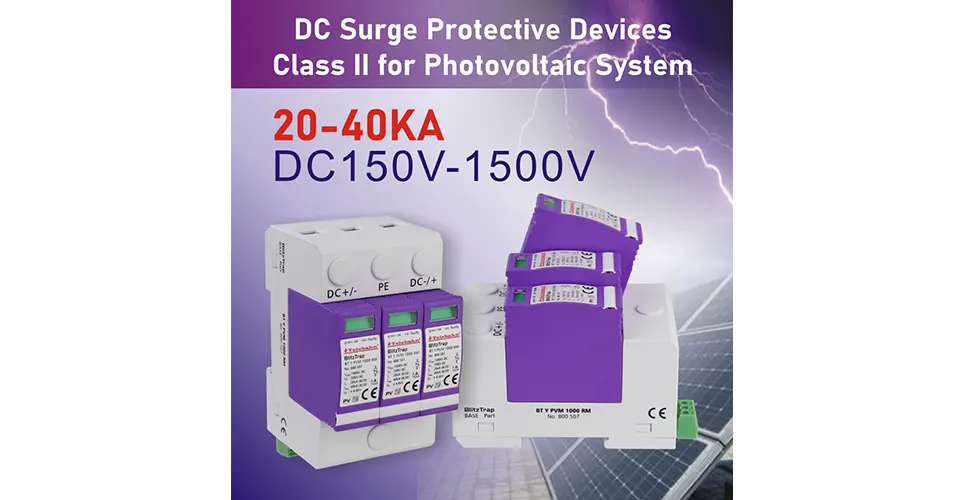 Surge Suppression for Solar Equipment