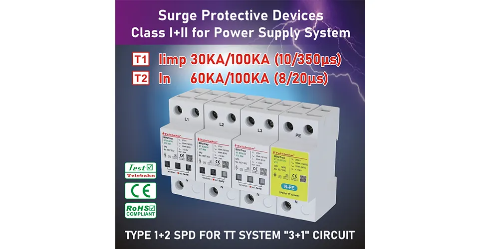 TT System 275V Surge Protection Device (SPD)