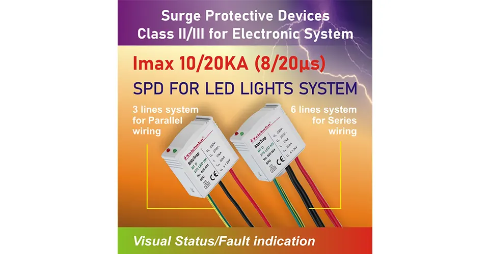 LED AC Surge Protection Device (SPD)