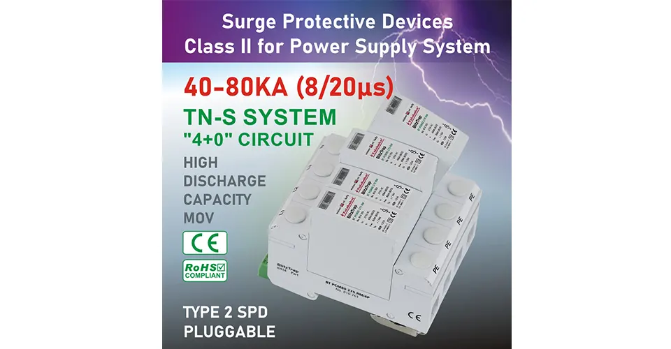 Surge Protection for 275V Electrical Systems (T2)