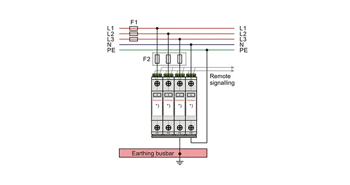 T2 275V Surge Protection Device 40kA 80kA