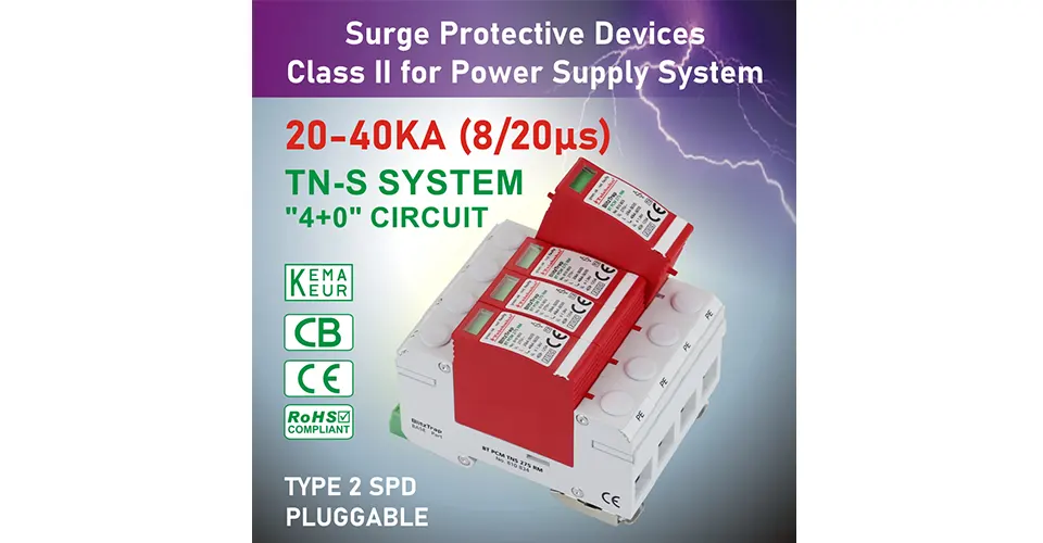 High Capacity 275V TNS Surge Protection Device, 20kA / 40kA