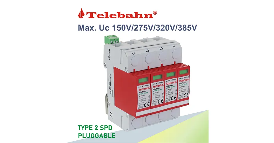 TNS 275V Surge Protection for High Energy Surges (20kA & 40kA)