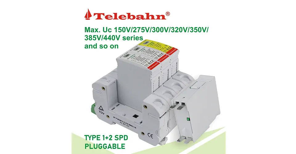 Type 1 + Type 2 12.5kA Surge Protector