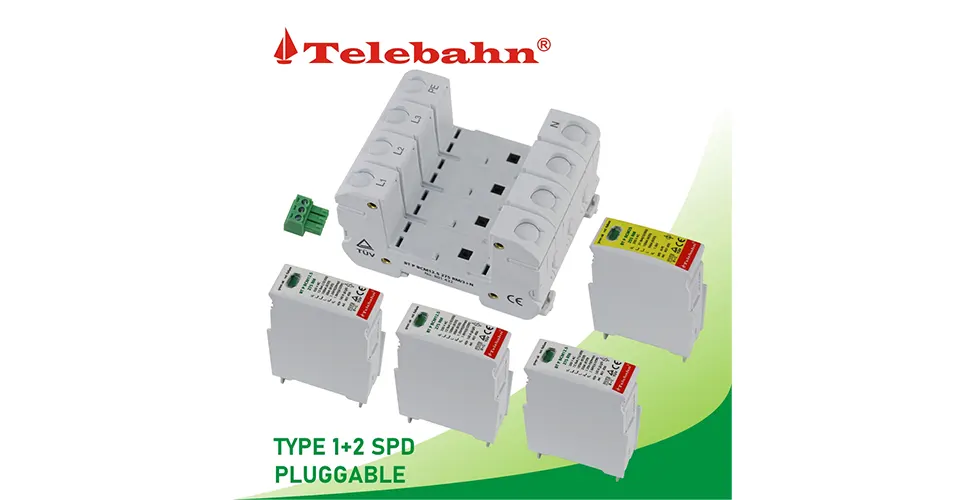 T1+T2 Surge Protector for Industrial Equipment