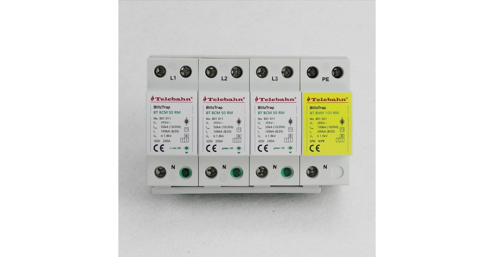 3 Phase Surge Protection with Thermal Disconnect