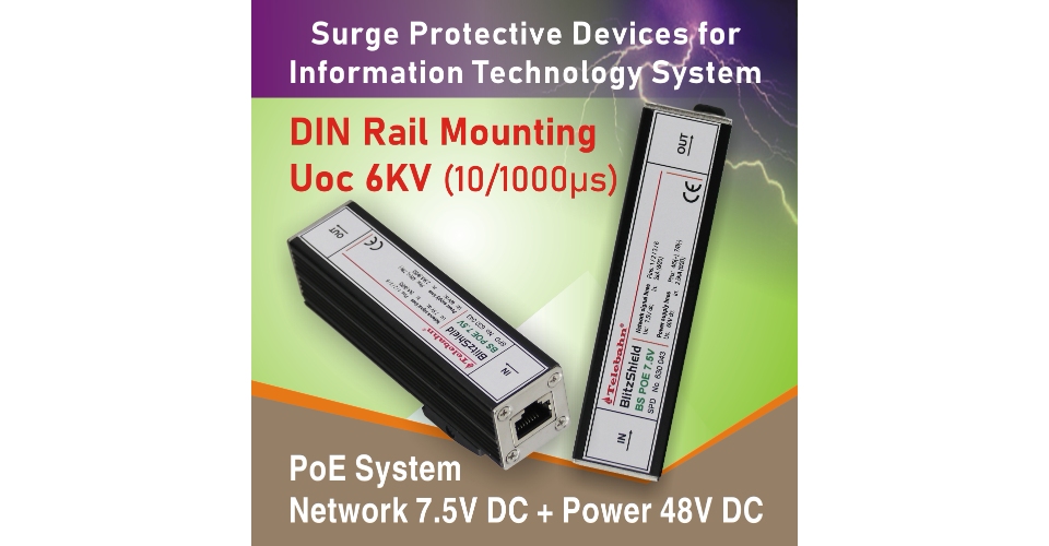 POE Surge Protection Device for Networking Equipment