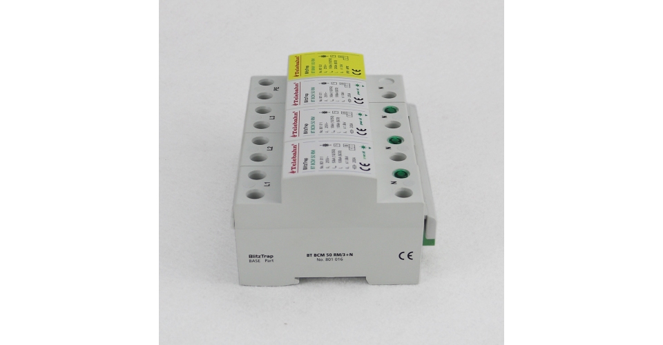 3 Phase Surge Protection with 100kA Surge Current