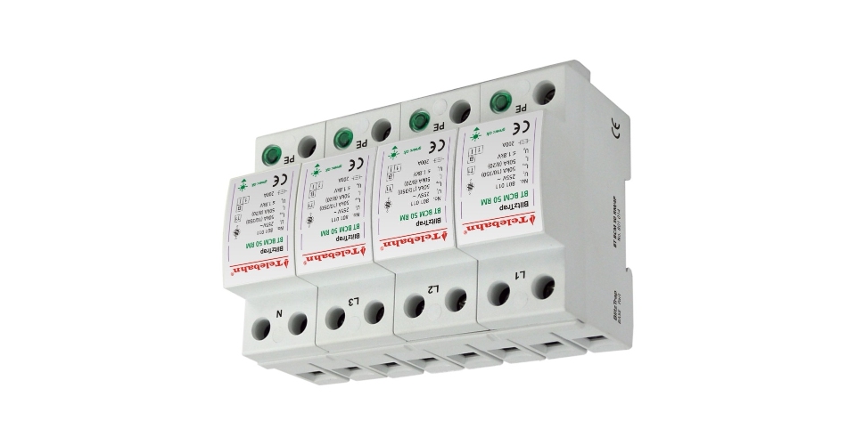 Surge Protector for Three-Phase Electrical Distribution