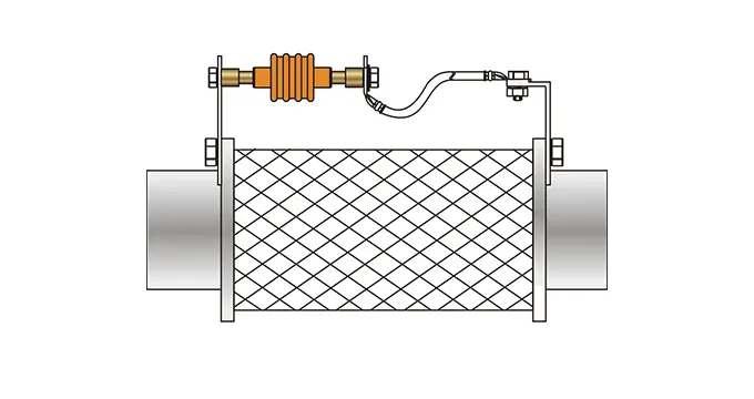 Spark Gap Surge Protection Device with Insulation for Electrical Systems