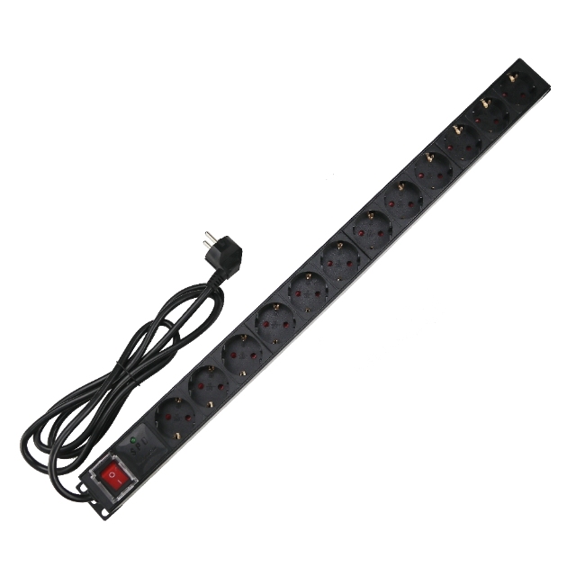 12-Outlet Surge Protector with LED Indicator