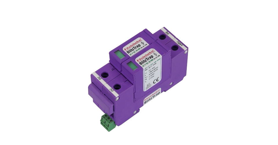 Surge Protector for DC Power Systems