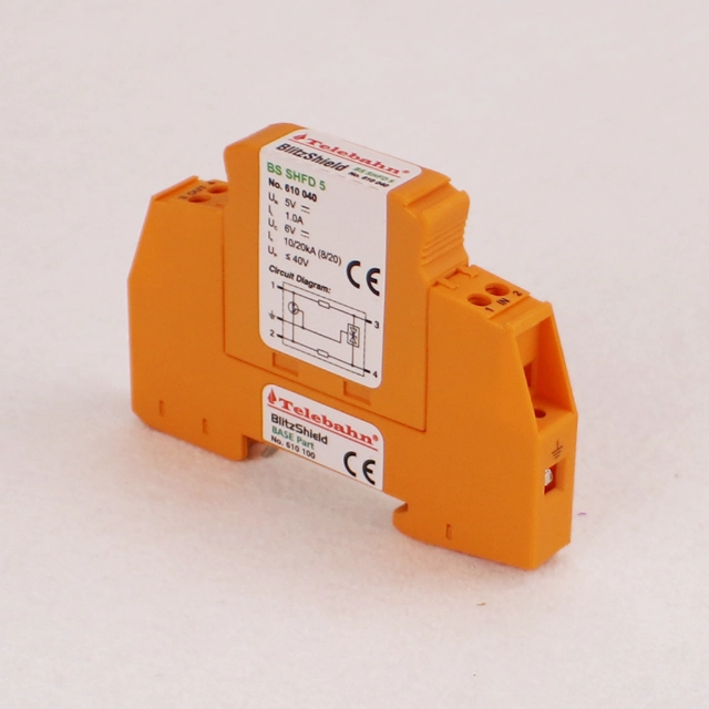 DIN Rail High Frequency Surge Protector