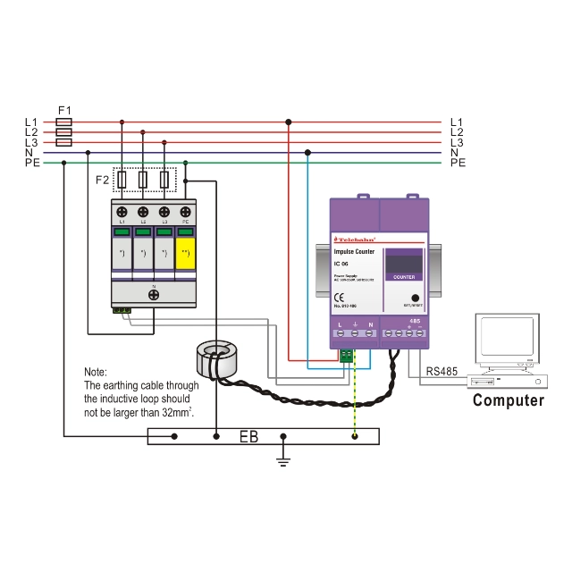 Surge Protection Device with Surge Event Indicator